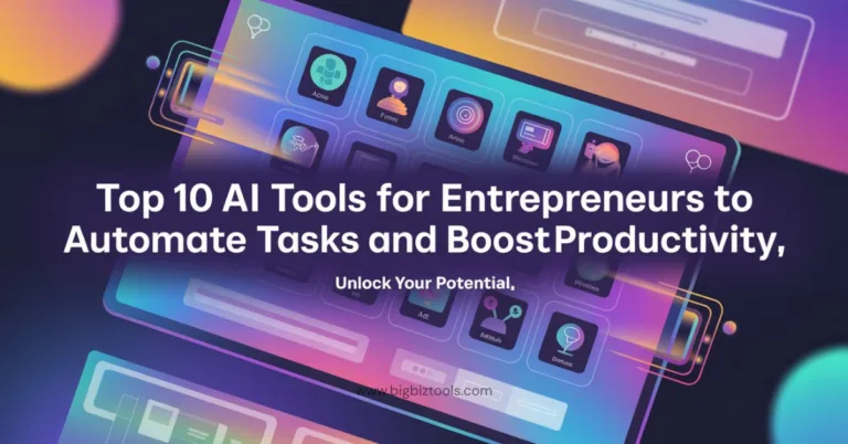 Top 10 AI Tools for Entrepreneurs to Automate Tasks and Boost Productivity