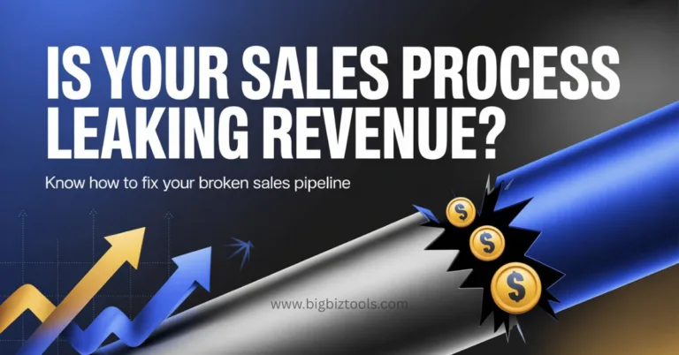 Is Your Sales Process Leaking Revenue? How to Fix Your Broken Sales Pipeline