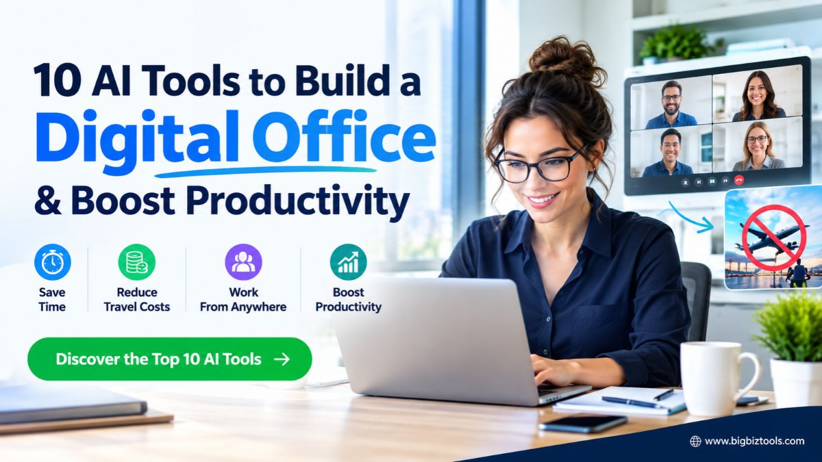 AI Tools to Build a Digital Office Boost Productivity and reduce travel costs